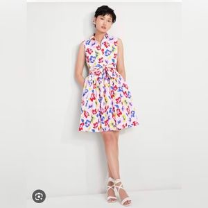 Kate Spade Summer Flowers Marina Dress - Excellent Condition - Size Small